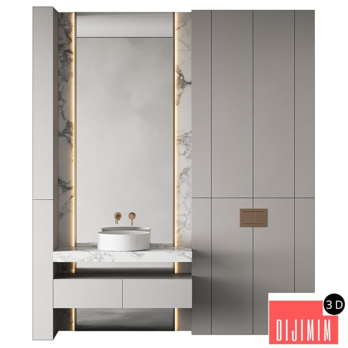 Bathroom furniture 39 - Görsel 1