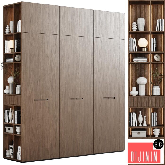 Modular cabinets in a modern minimalist style 93 - Görsel 1