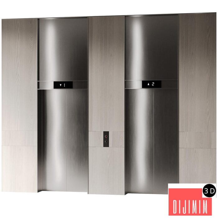 Elevator hall 01 - Görsel 1