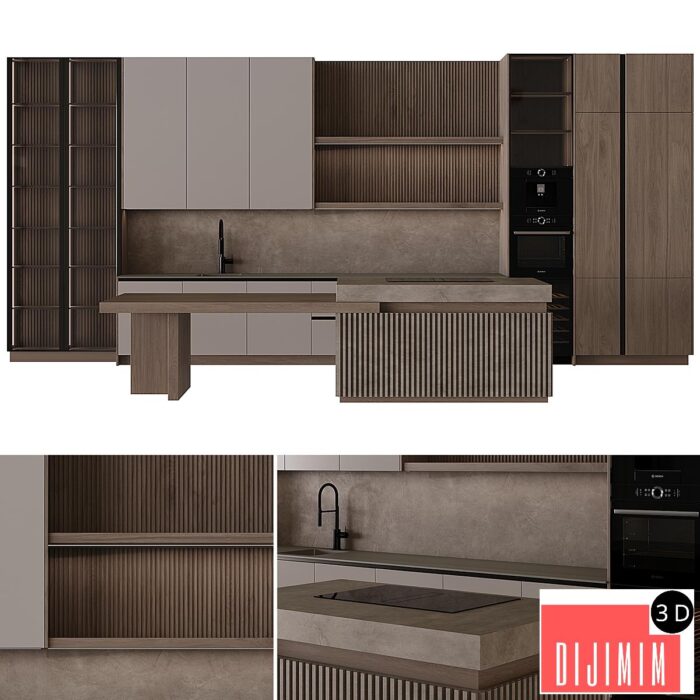 Modern style kitchen 56 - Görsel 1