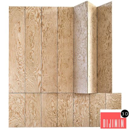 Plywood partition