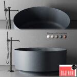 Inbani Arc Round Bathtub