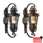 Marseille Rustic Industrial Outdoor Wall Light
