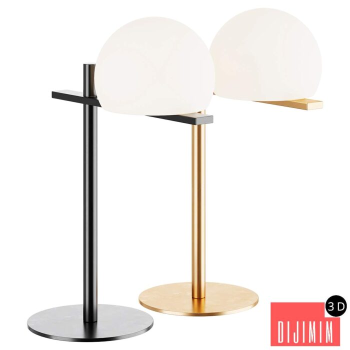 ESTILUZ CIRC TABLE LAMP - Görsel 1