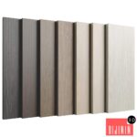 Oak wood 7 with 6 colors