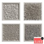 Coral Reef Wall Decoration in frames 2