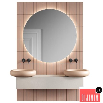 Inbani Ease Vanity Unit Set 1