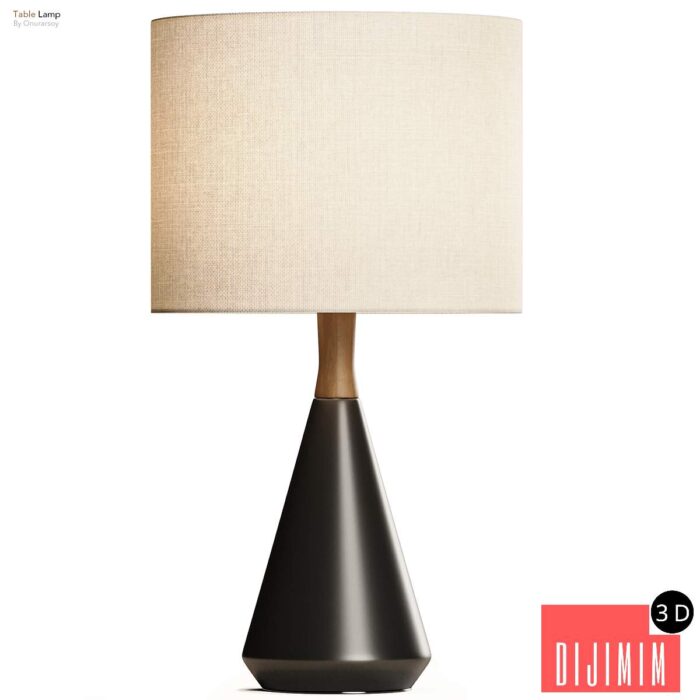 Crate and Barrel Weston Table Lamp - Görsel 1
