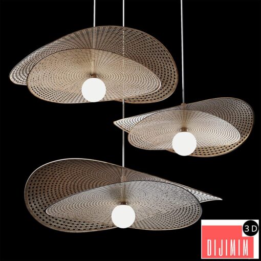 Rattan pendant Light 10