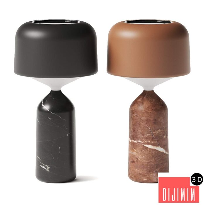 Gloster Ambient Pebble Table Lamp - Görsel 1