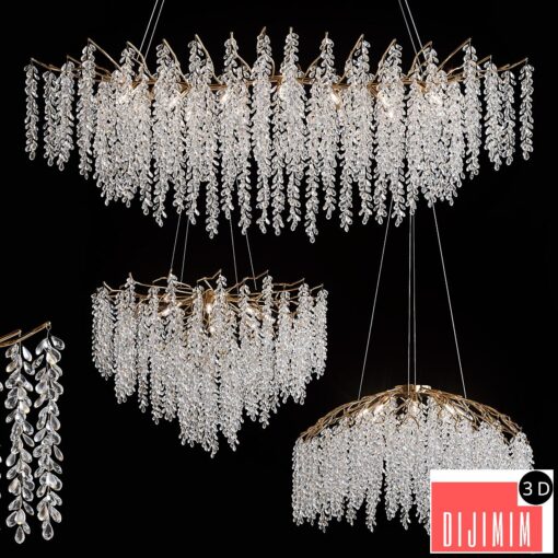 Luxury Crystal LED Chandeliers