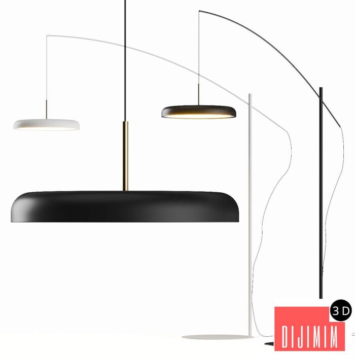 Lumen Center Italia Zero Floor Lamp - Görsel 1