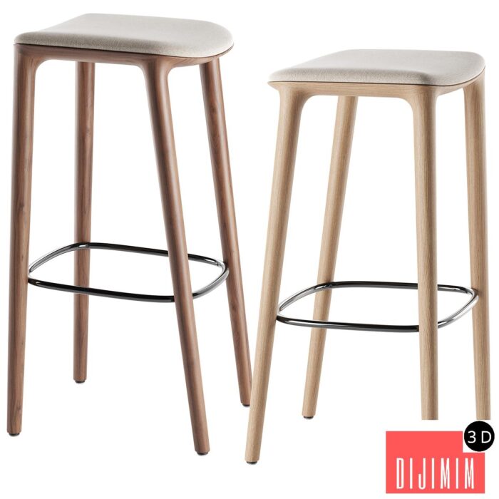 Neva Bar Chair By Artisan - Görsel 1