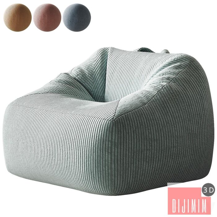 Crate and Barrel Kids Lounge Chair - Görsel 1