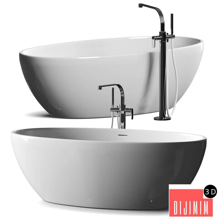Ceramica Flaminia App Bathtub - Görsel 1