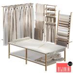 Commercial equipment for a curtain and fabric store