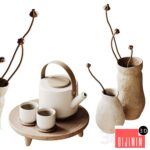 Japandi Decorative Set
