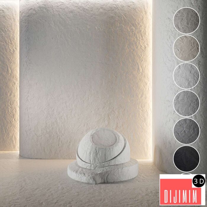 Decorative poster | Concrete set (seamless) | 38 - Görsel 1