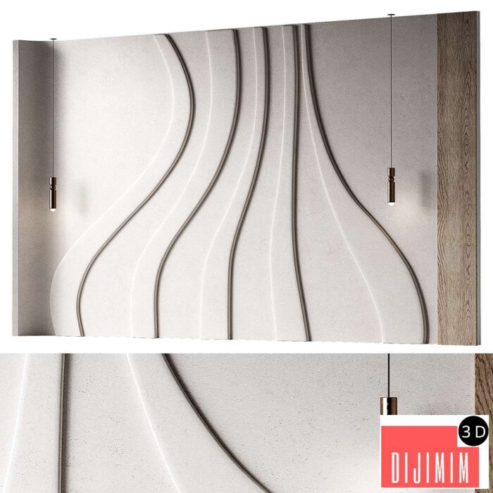 Wavy wall panels 4 - Görsel 1