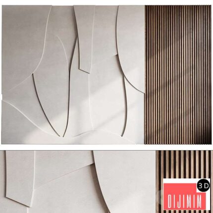 Modern 3d Wall Panel 34