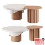 Japandi Coffee Table Set