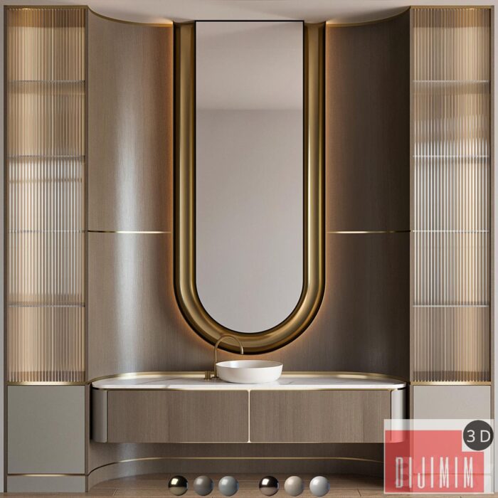 bathroom furniture 107 - Görsel 1