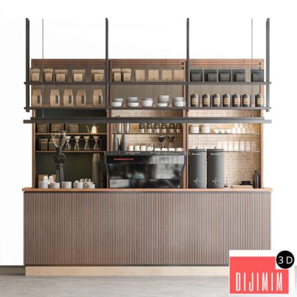 wooden cafe