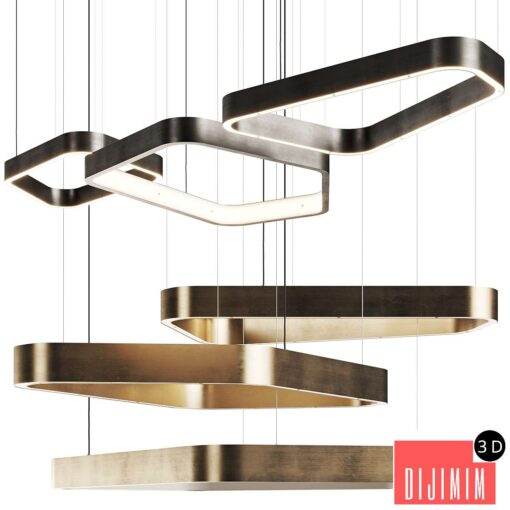 Henge Polygonal Evo Pendant Lamps