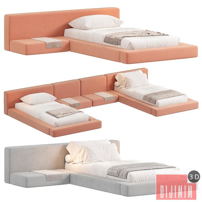 TETRIS Half Bed - Görsel 1