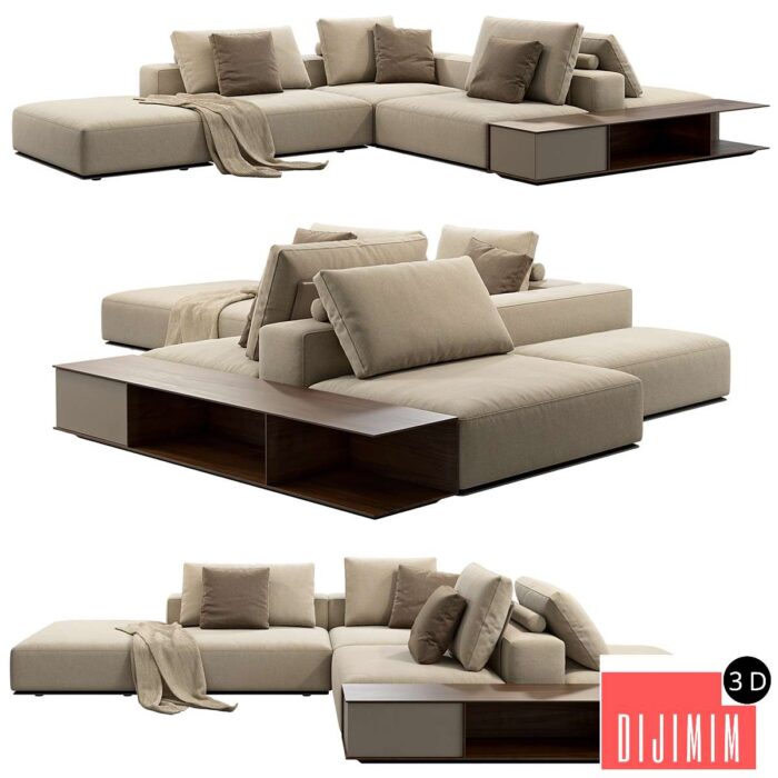Poliform Westside Sofa set 3 - Görsel 1