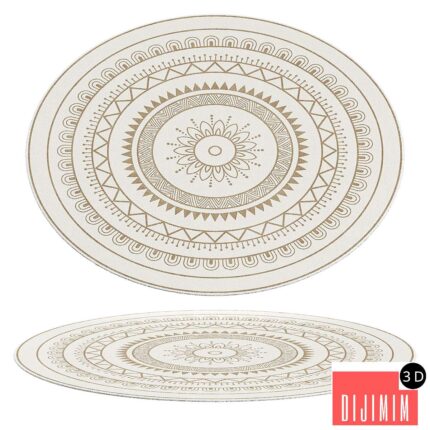 Round carpet 001