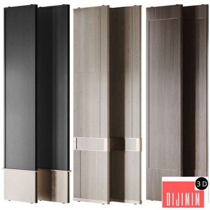 A set of rotating partitions for zoning space