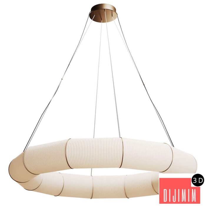 Tekio Circular P8 Pendant Lamp by Anthony Dickens - Görsel 1