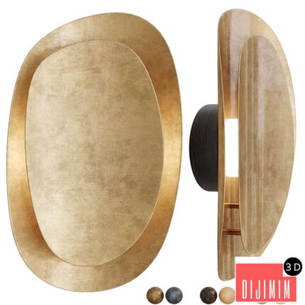 David Shaw X Nightworks Duet Halo Wall Light