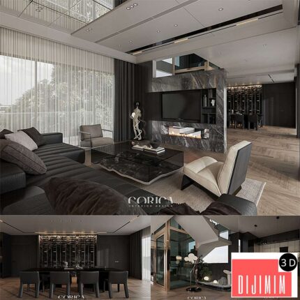 Apartment 22 3dsmax Modern Style File