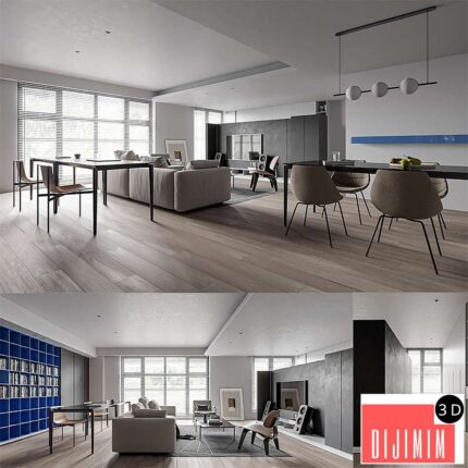 Apartment 23 3dsmax Modern Style File