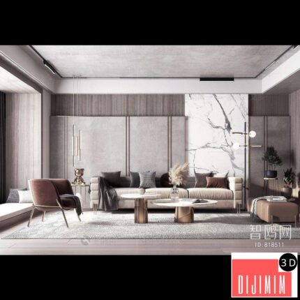 Modern A Living Room ID:375844623