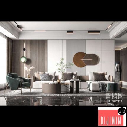 Modern A Living Room ID:623733046