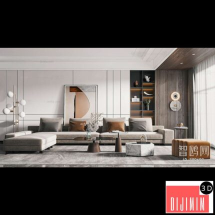 Modern A Living Room ID:737289995