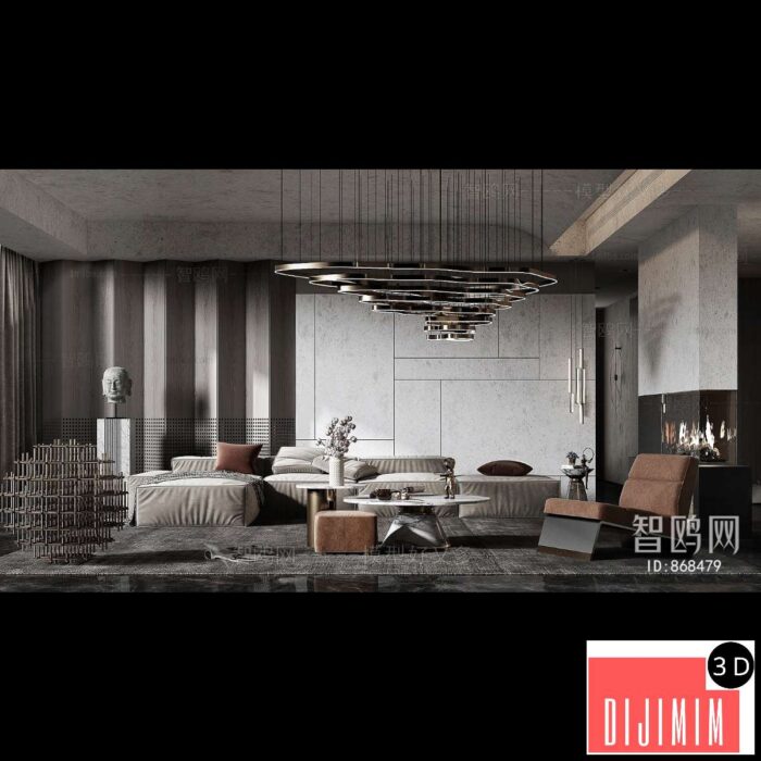 Modern A Living Room ID:772658827 - Görsel 1