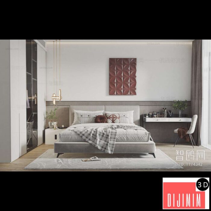 Modern Bedroom ID:511096953 - Görsel 1
