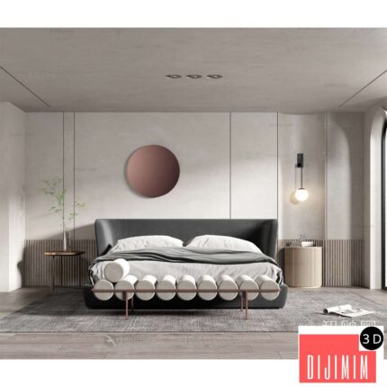 Modern Bedroom ID:602782171
