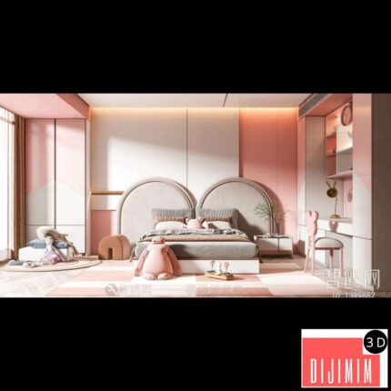 Modern Girl's Room Daughter's Room ID:140698912