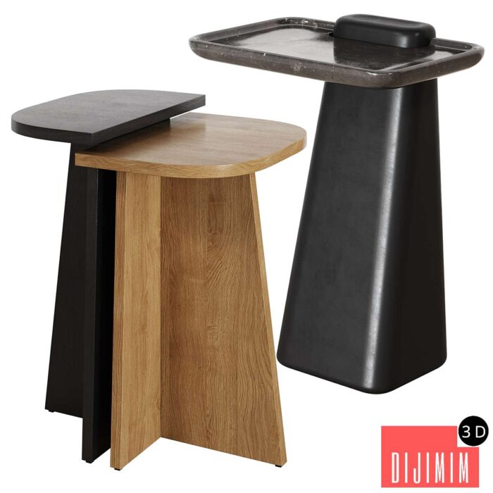Coffee side tables 2 Budi Rugani LaRedoute - Görsel 1