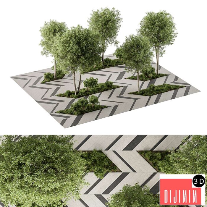 Urban and Environment Element Set 48 - Görsel 1