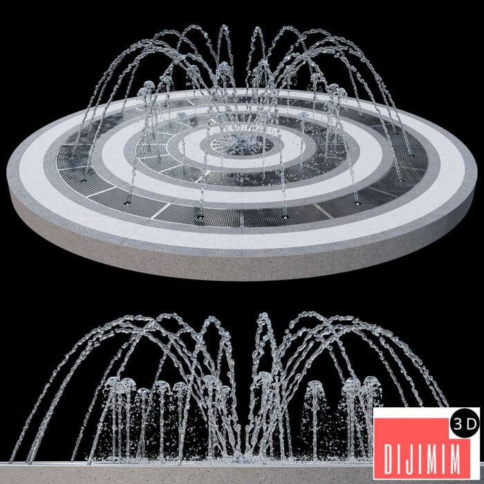 Dry fountain 01 - Görsel 1