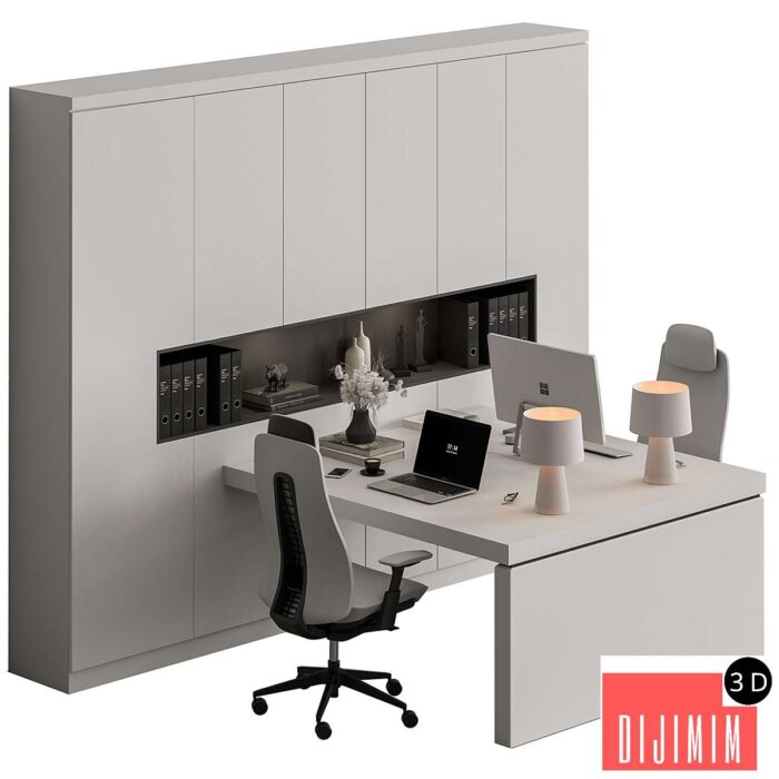 Employee Set - Office Furniture 504 - Görsel 1