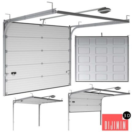 Sectional garage doors