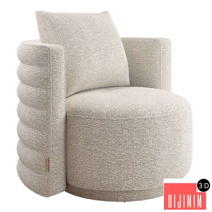 Armchair Dantone home Buddy L - Görsel 1