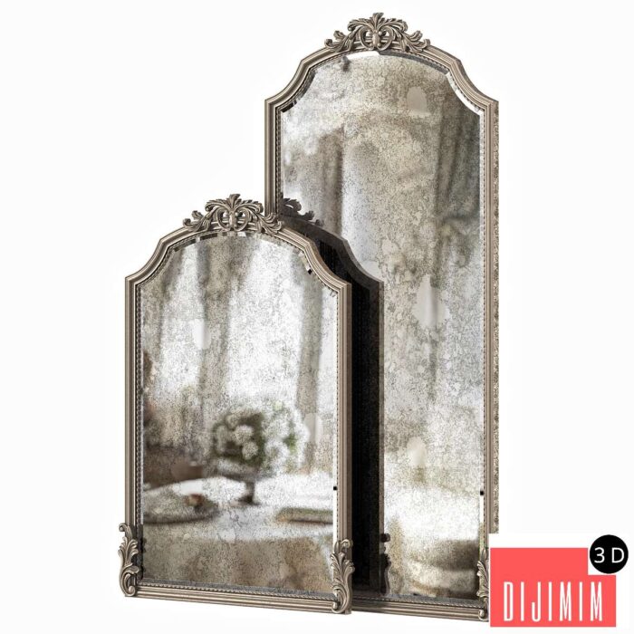 Graciella Old World Wall Mirror - Görsel 1